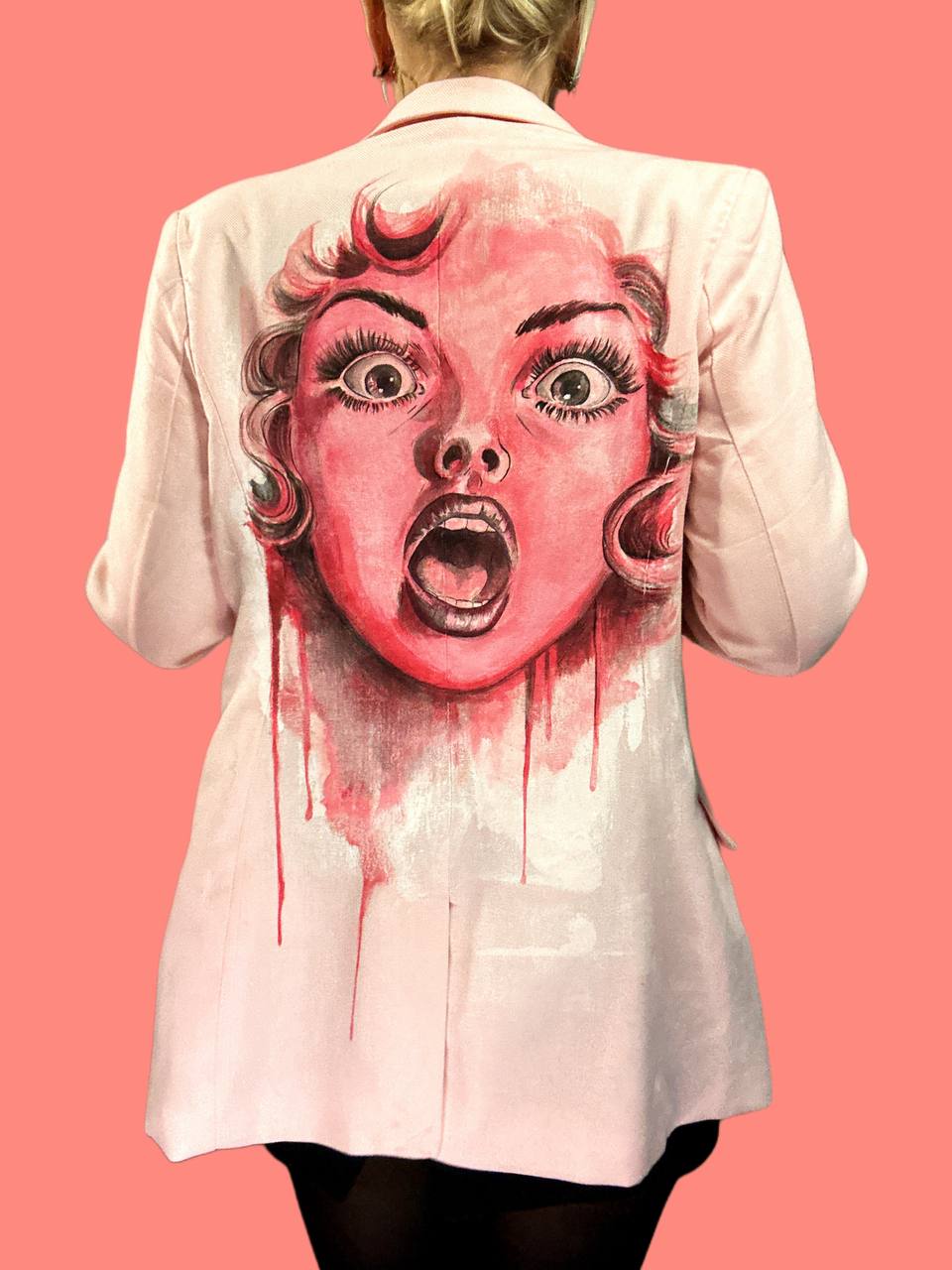 Original Blazer “Screaming with Beauty”