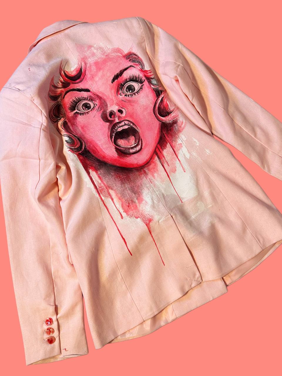 Original Blazer “Screaming with Beauty”