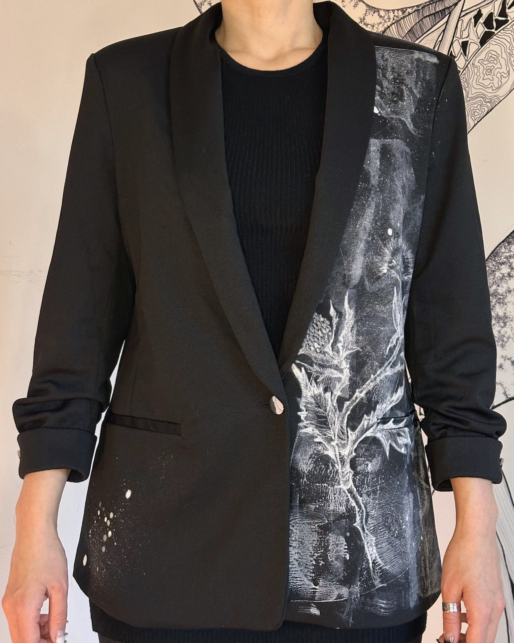 🌾 Custom Blazer “Thistle”