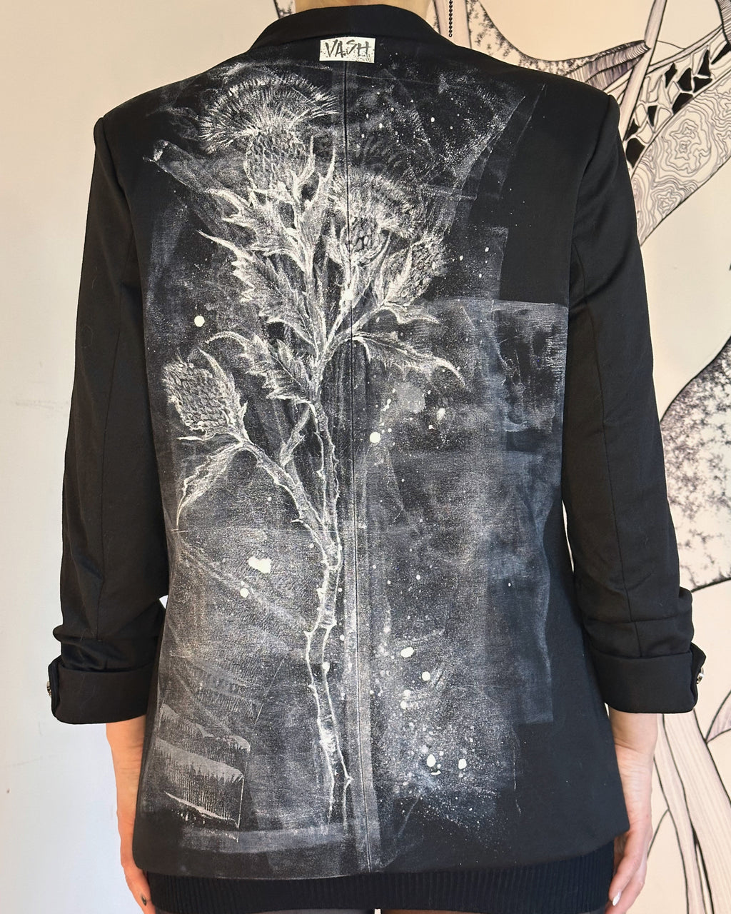 🌾 Custom Blazer “Thistle”