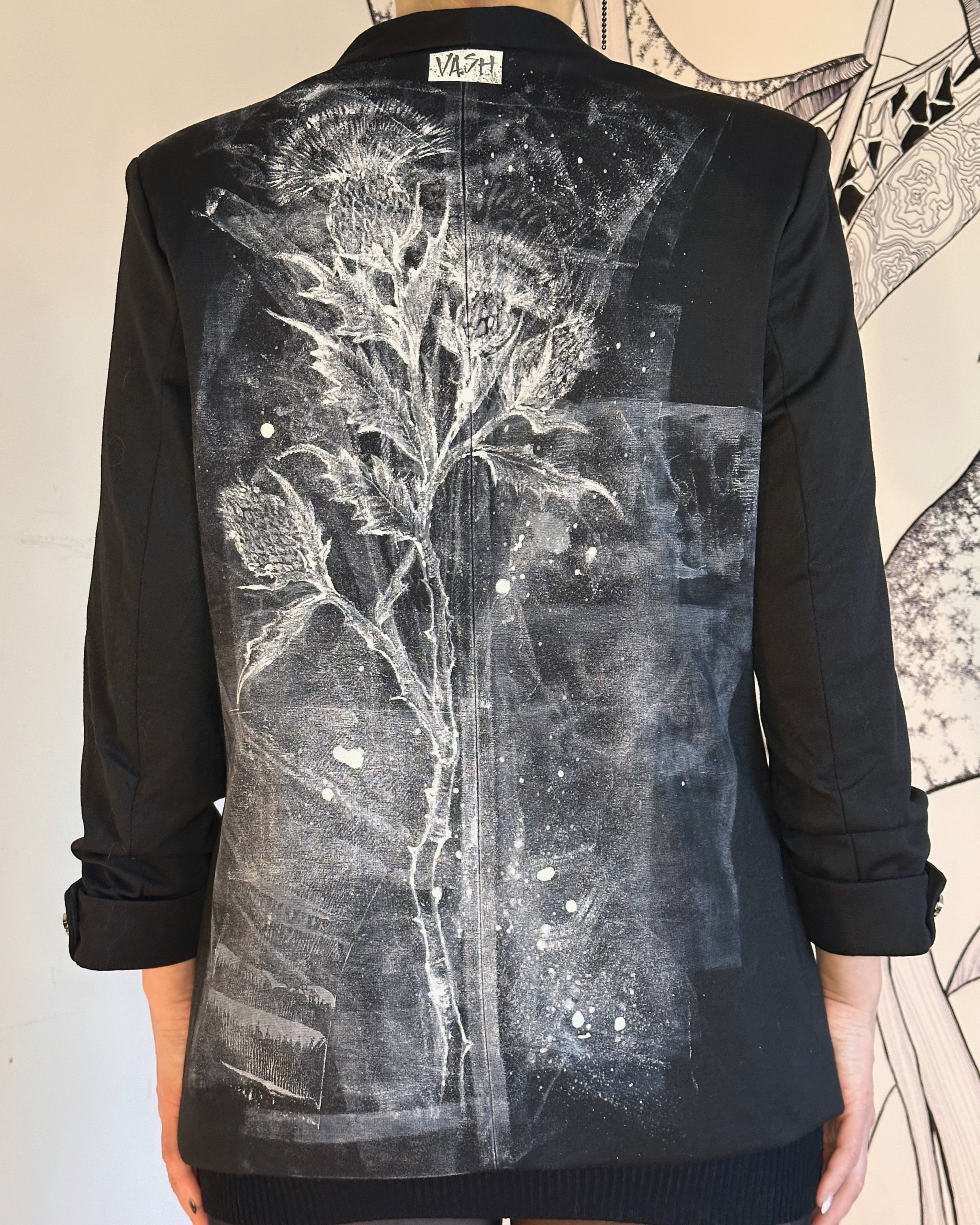 🌾 Custom Blazer “Thistle”