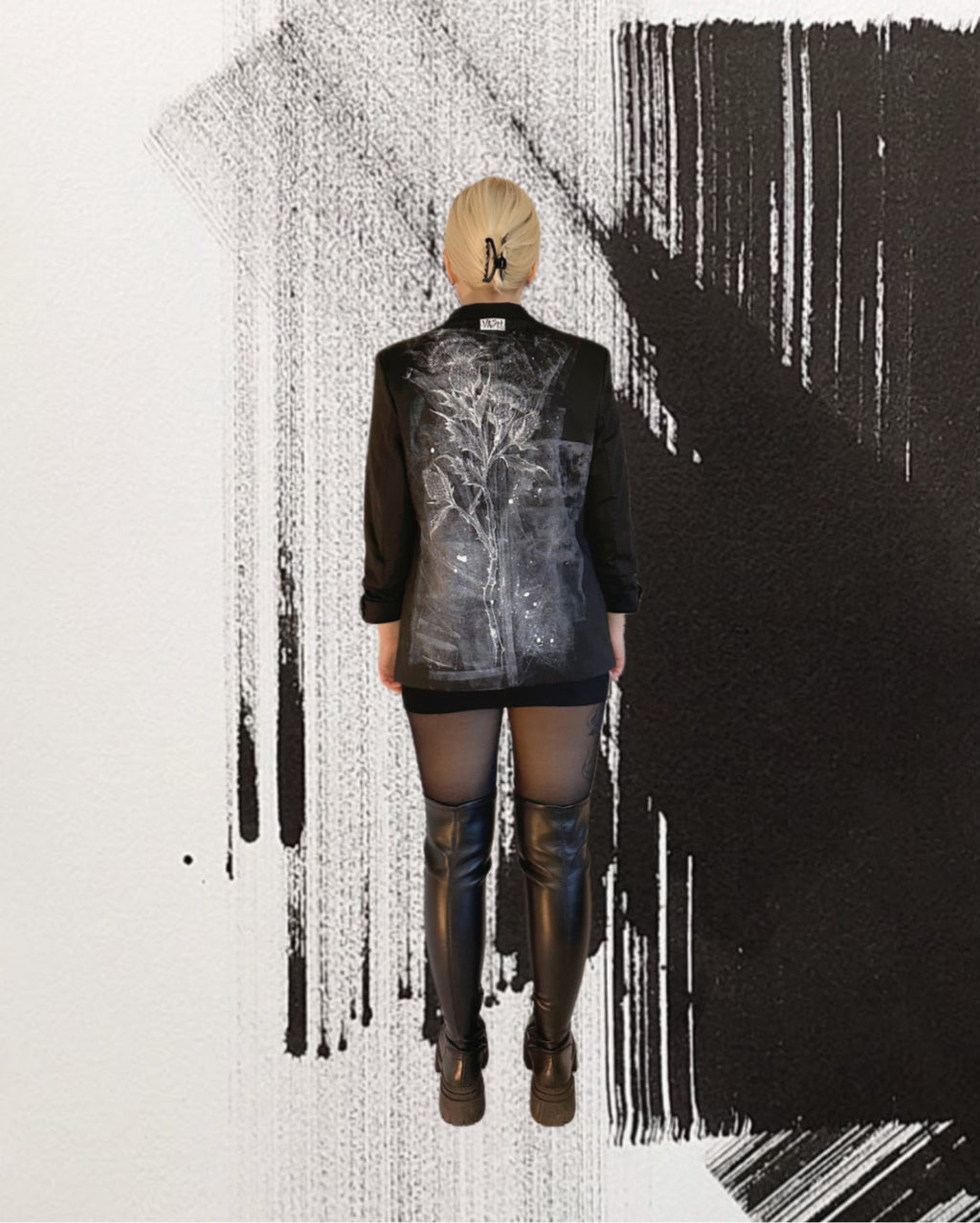 🌾 Custom Blazer “Thistle”