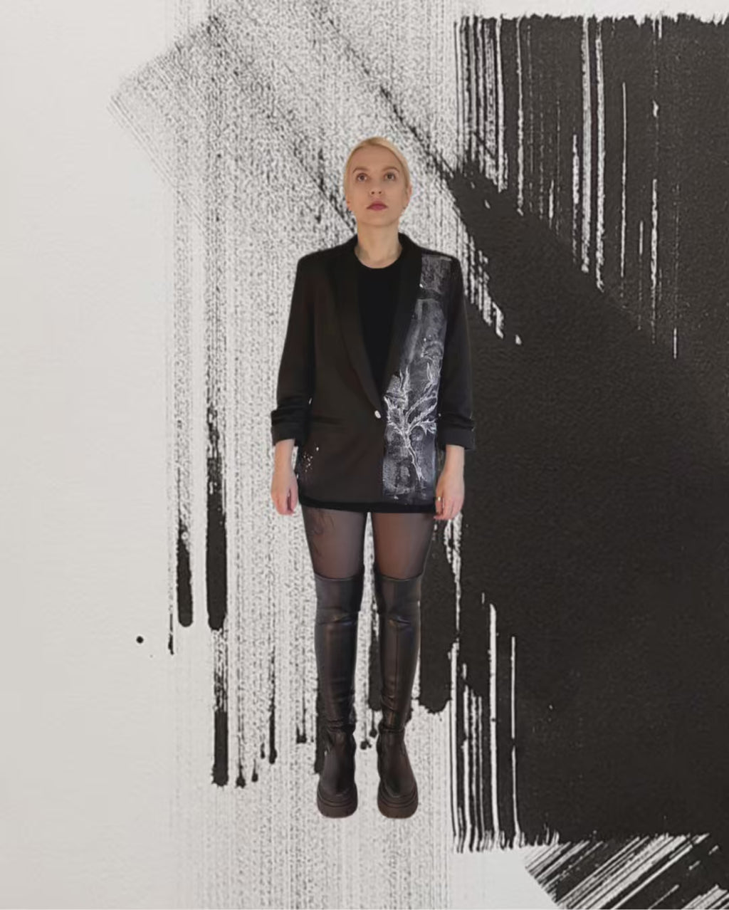 🌾 Custom Blazer “Thistle”